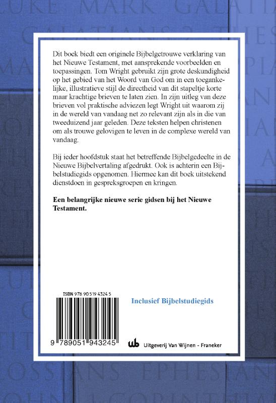 Productafbeelding: achterkant van Algemene zendbrieven voor iedereen