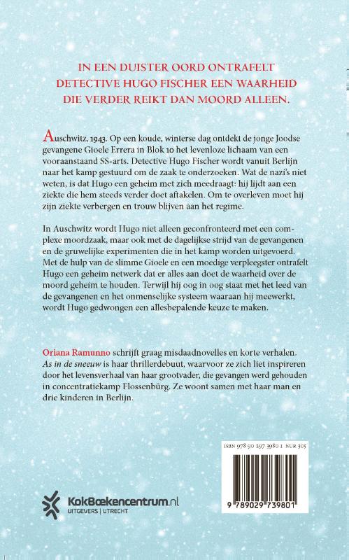 Productafbeelding: achterkant van As in de sneeuw