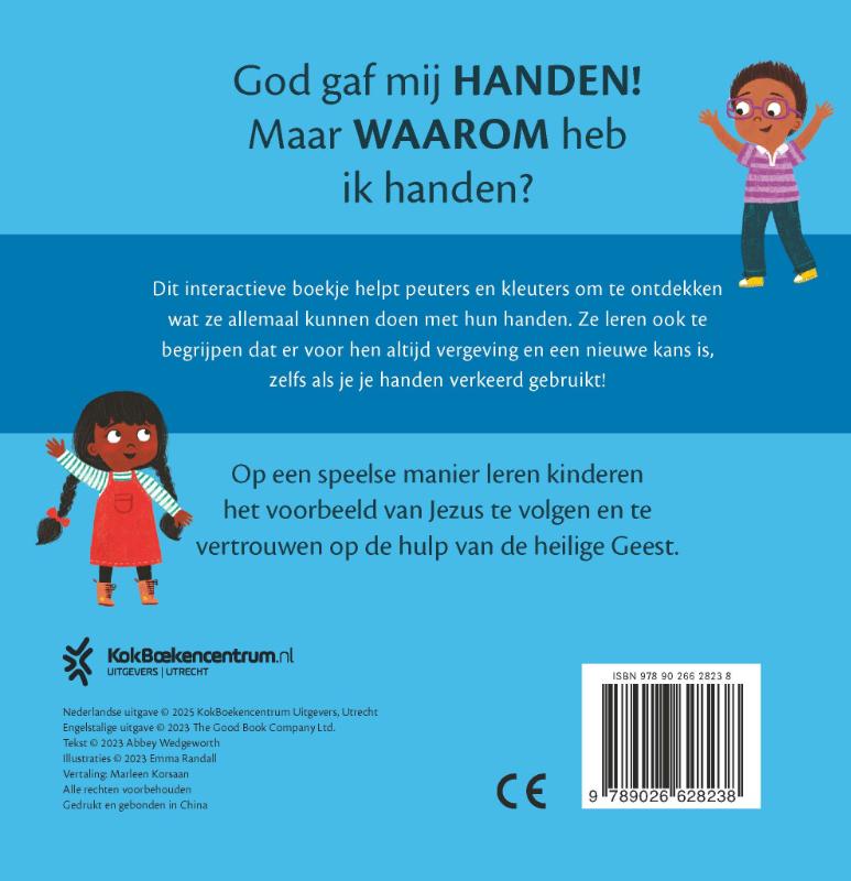 Productafbeelding: achterkant van Waarom heb ik handen?