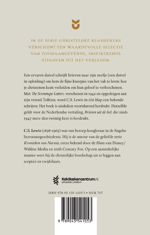 Productafbeelding: achterkant van Brieven uit de hel