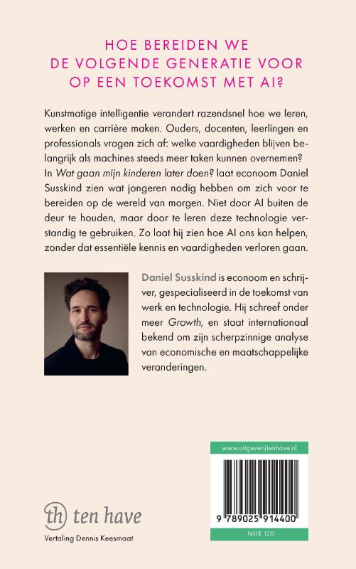 Productafbeelding: achterkant van Wat gaan mijn kinderen later doen?