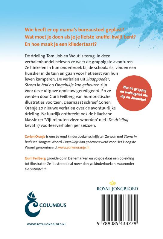 Productafbeelding: achterkant van De drieling