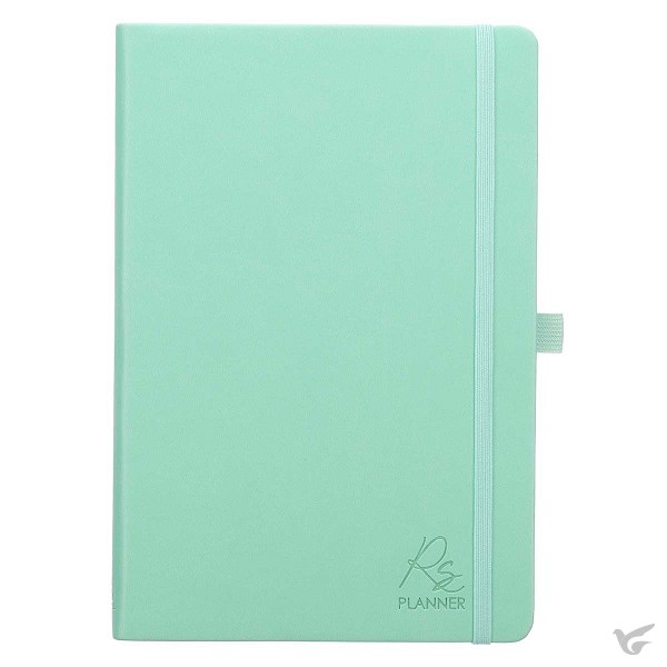 Productafbeelding: voorkant van Mint Green Faux Leather Rolene Strauss