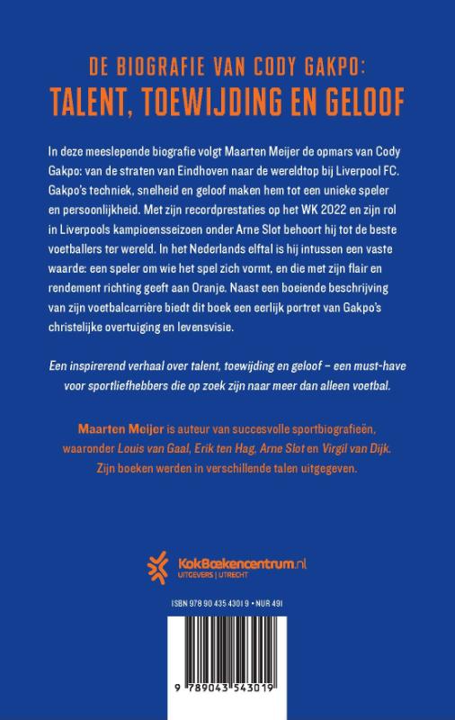 Productafbeelding: achterkant van Gakpo