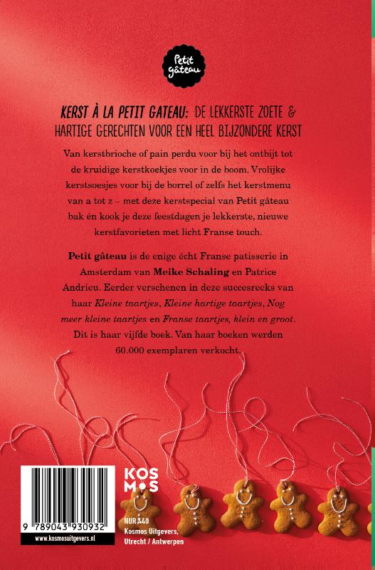 Productafbeelding: achterkant van Kerst à la Petit gâteau