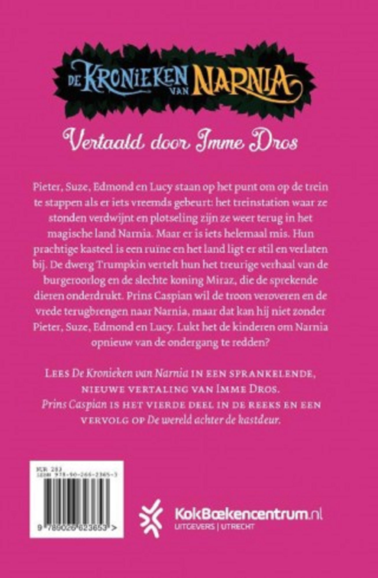 Productafbeelding: achterkant van Prins Caspian