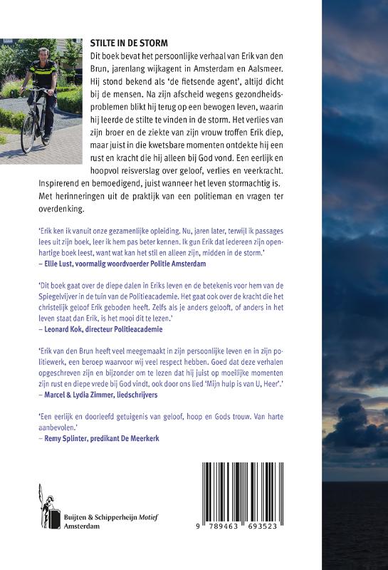 Productafbeelding: achterkant van Stilte in de storm