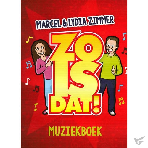 Productafbeelding: voorkant van Zo is dat muziekboek
