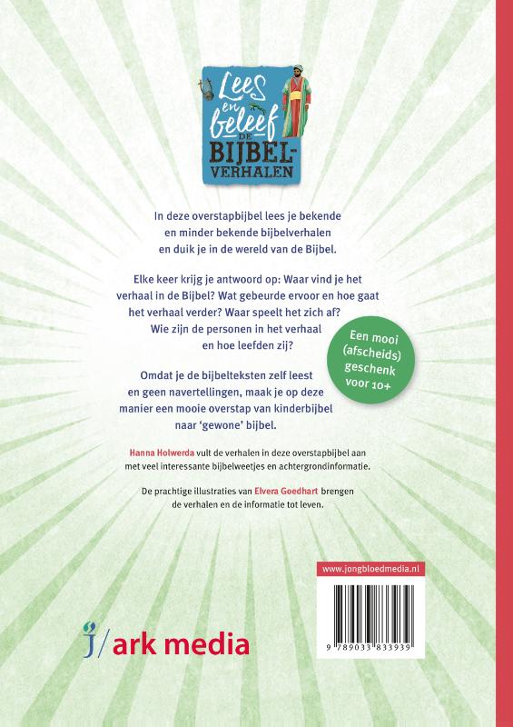 Productafbeelding: achterkant van Lees en beleef de bijbelverhalen