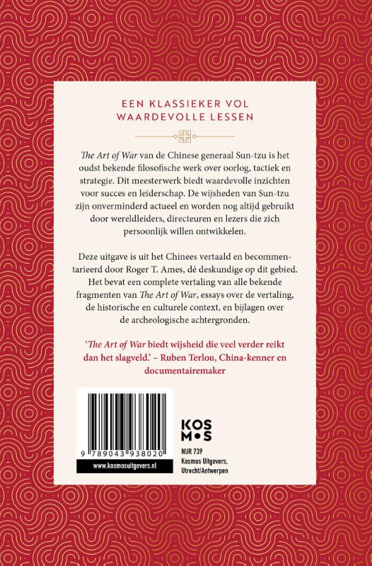 Productafbeelding: achterkant van The Art of War - Nederlandse editie