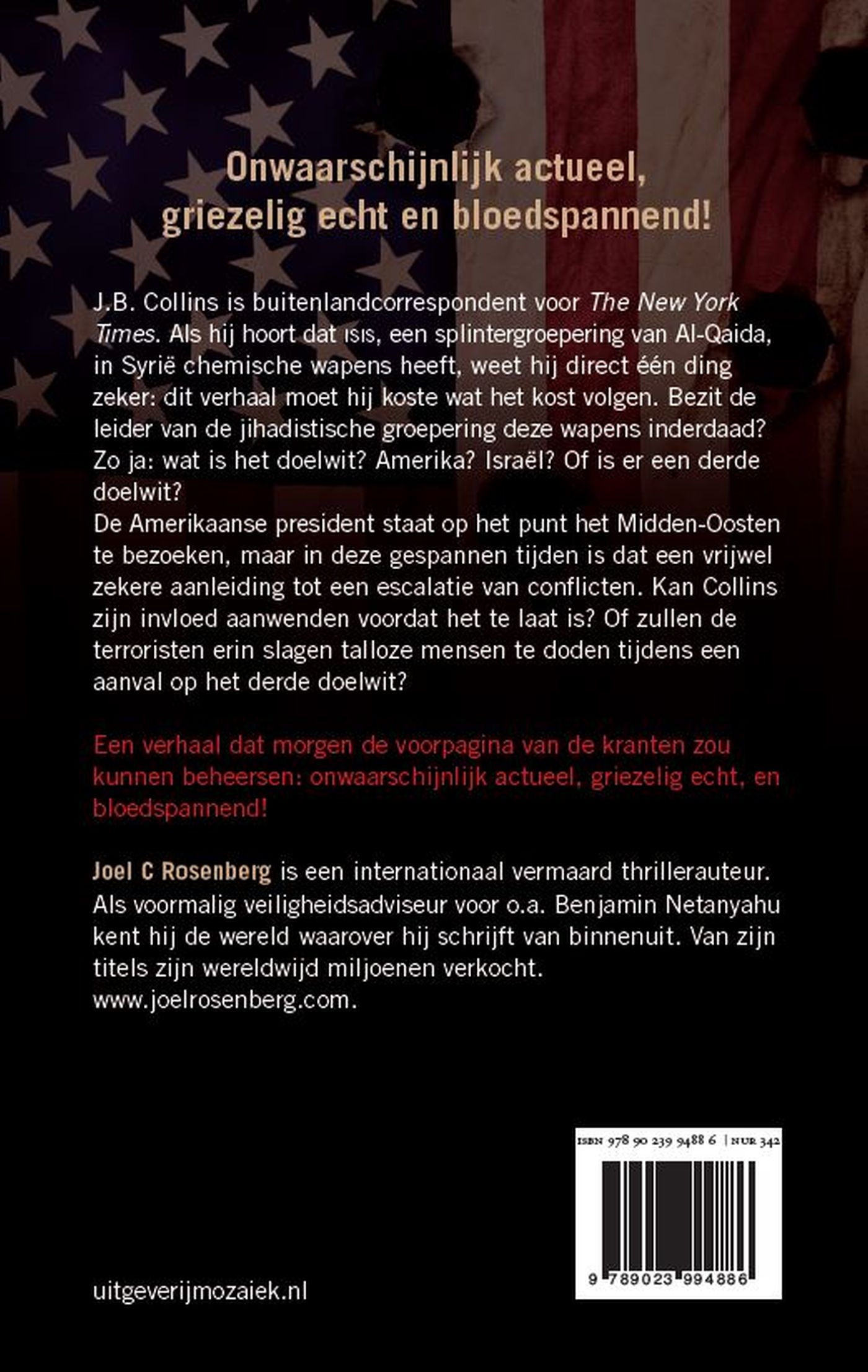 Productafbeelding: achterkant van Het derde doelwit