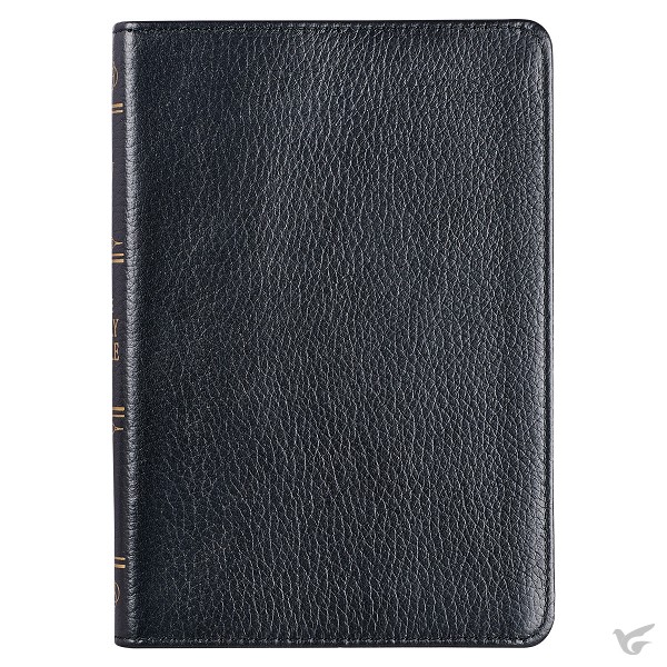 Productafbeelding: voorkant van Bible KJV Black Full Grain Leather Comp.