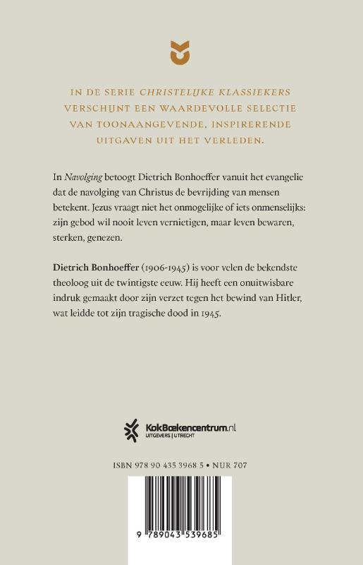 Productafbeelding: achterkant van Navolging