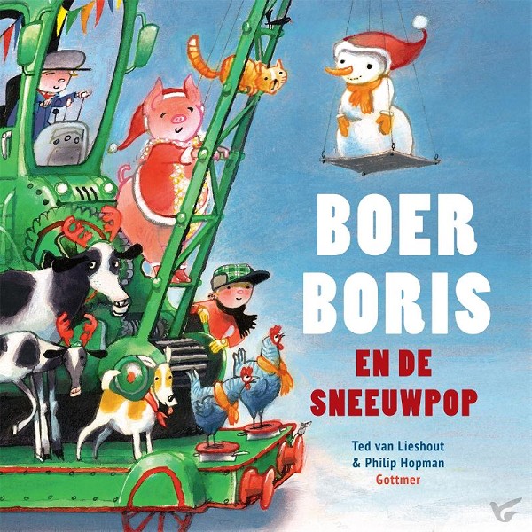 Productafbeelding: voorkant van Boer boris en de sneeuwpop