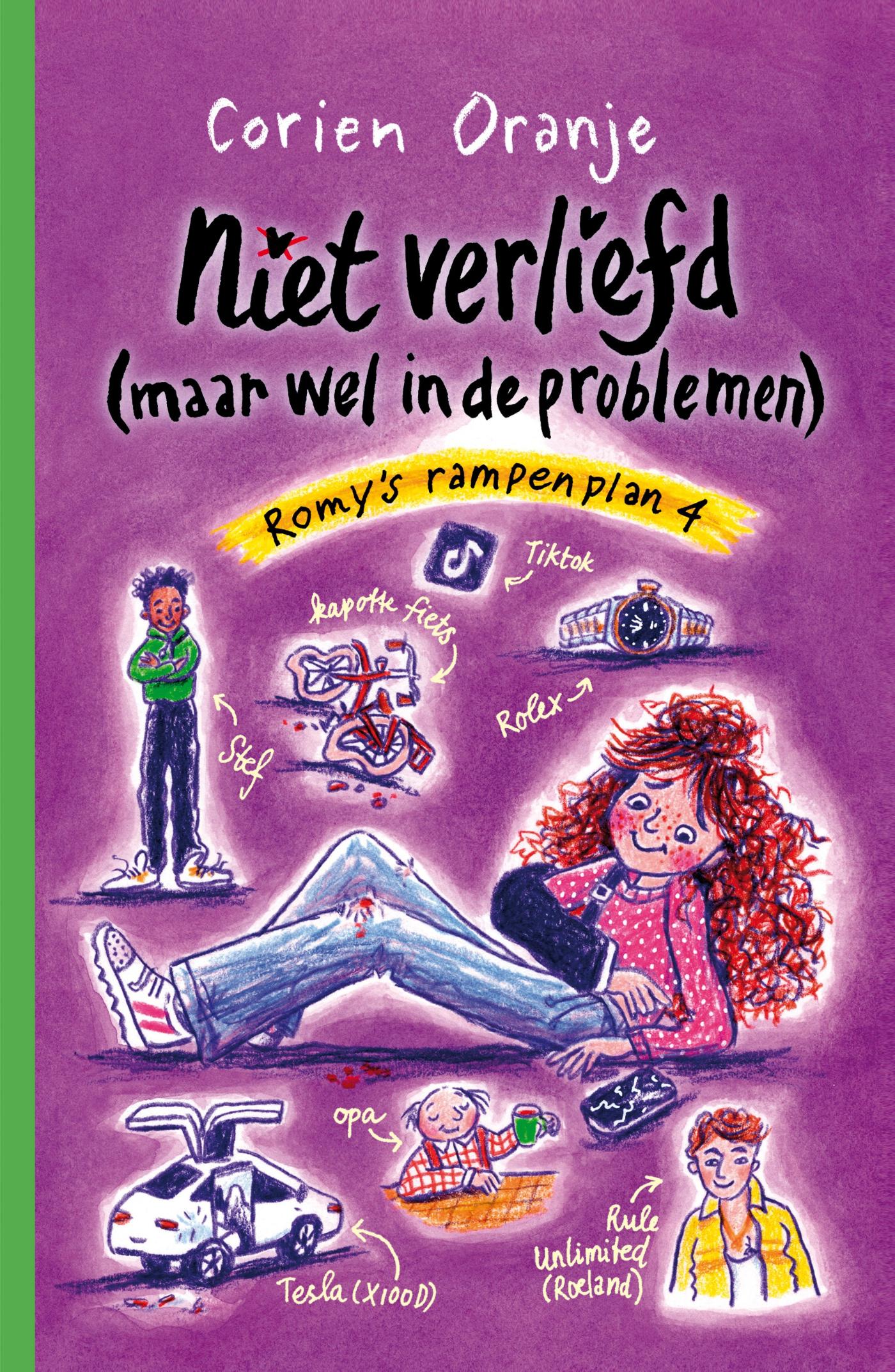 Productafbeelding: voorkant van Niet verliefd (maar wel in de problemen)